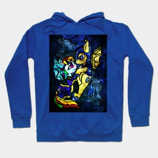 Rainbow Dash and Flash Sentry Hoodie